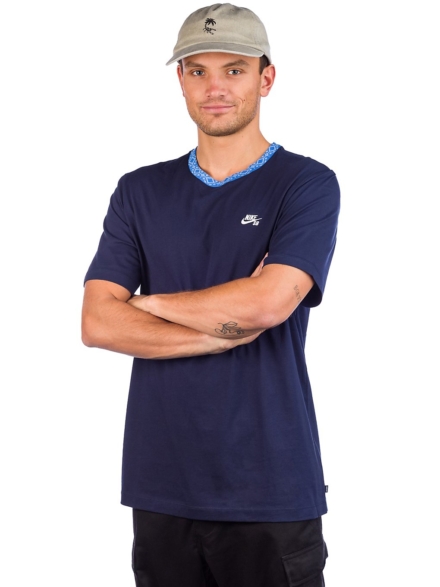 Nike Nordic Rib T-Shirt blauw