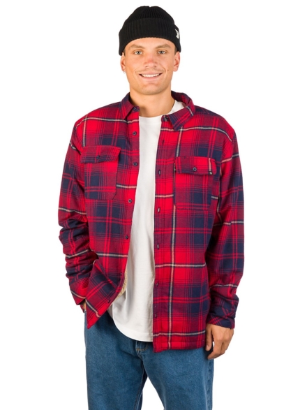 Dravus Sherpa Flannel Shirt rood