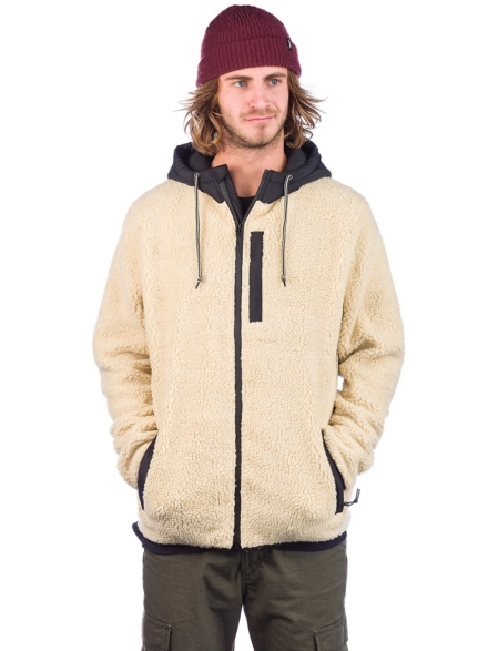 Dravus Denny Sherpa Block Ski jas wit