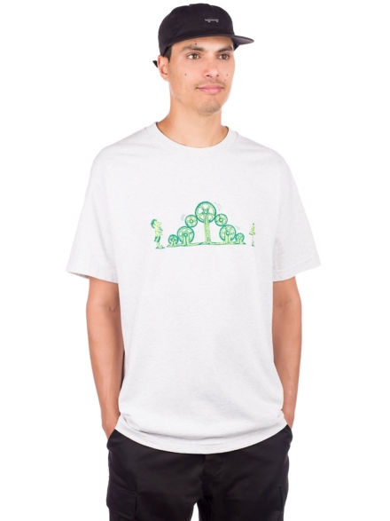 Pass Port Crazy Lenghts T-Shirt grijs