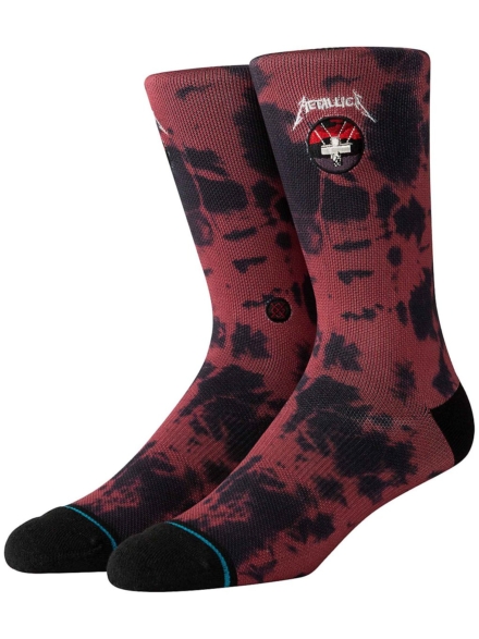 Stance Master Of Puppets Metallica skisokken rood