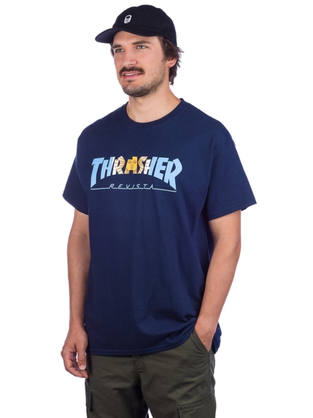Thrasher Argentina T-Shirt blauw