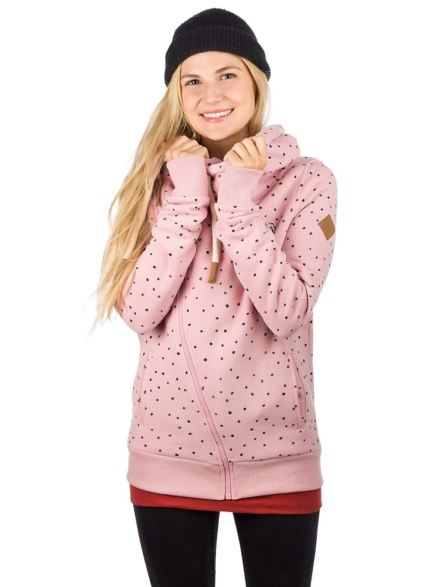 Kazane Marte Zip Hoodie roze