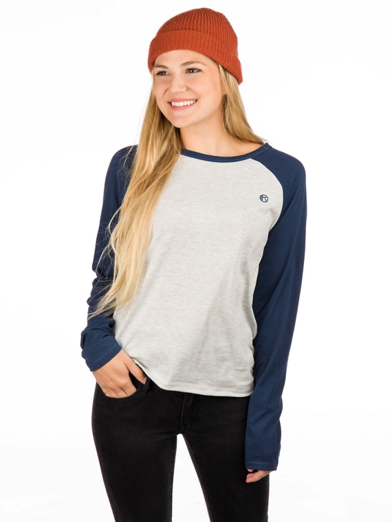 Kazane Wilma Long Sleeve T-Shirt grijs