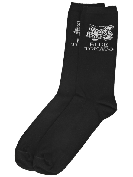 Blue Tomato Tiger Head Crew skisokken zwart