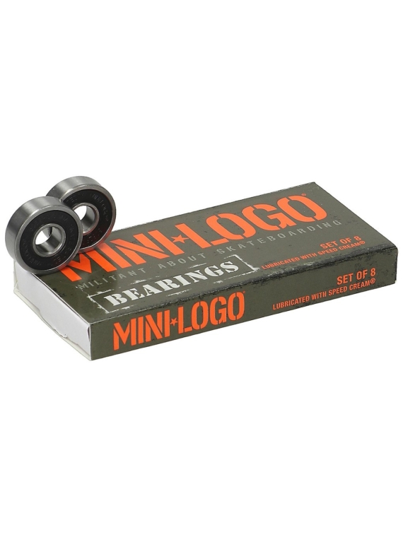 Mini Logo 608ZRS Series 3 Bearings zwart
