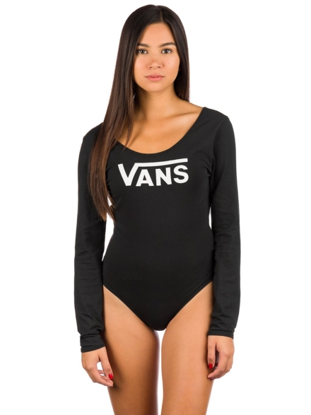 Vans Classic V Longsleeve Bodysuit zwart
