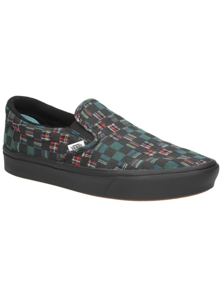 Vans Plaid Check UA ComfyCush Slip-Ons groen