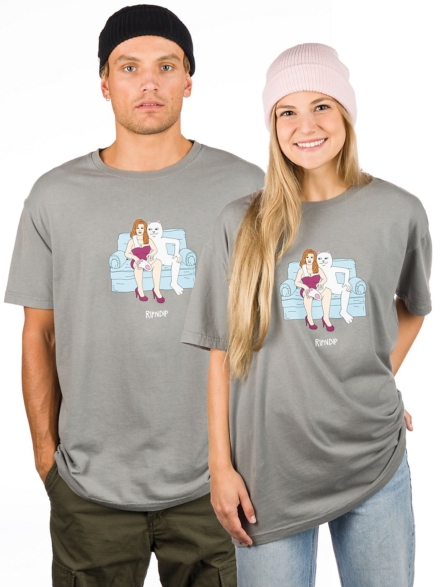 RIPNDIP Inside Activities T-Shirt grijs