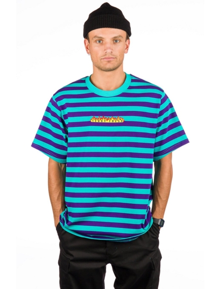 Teddy Fresh Horizontal Stripe T-Shirt blauw