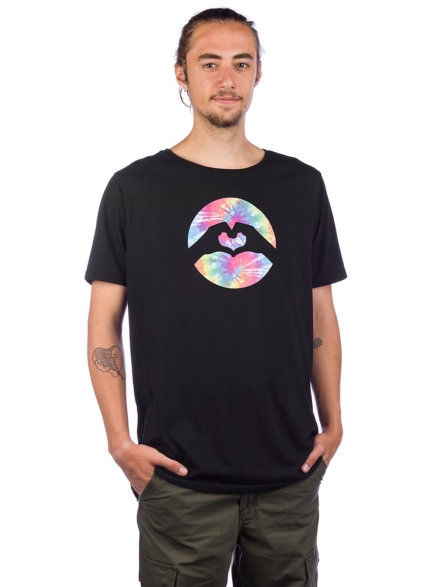 Love Tie Dye T-Shirt zwart