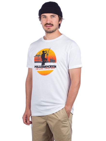 Derbe Pollerhocken T-Shirt wit