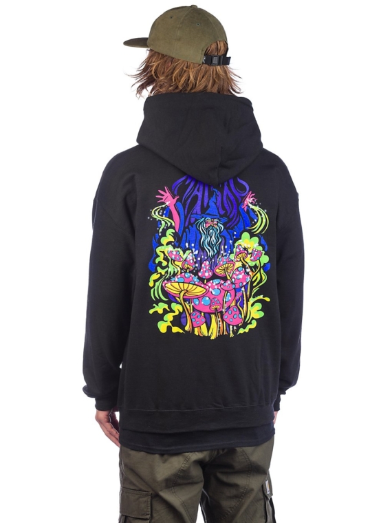 A.Lab Magic Fungi Hoodie zwart