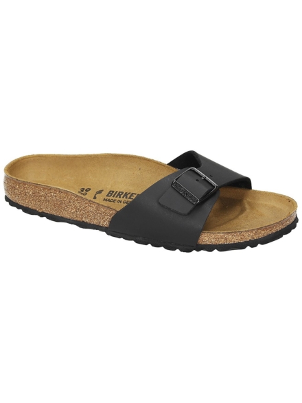 Birkenstock Madrid slippers zwart