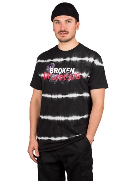 Broken Promises Pressure Stripe T-Shirt zwart