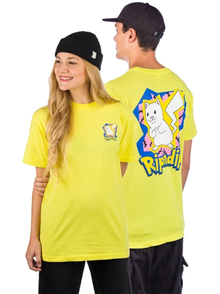 RIPNDIP Catch em All T-Shirt geel