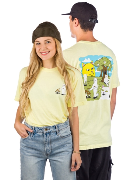 RIPNDIP Park Day T-Shirt geel