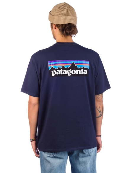 Patagonia P-6 Logo Responsibili T-Shirt blauw