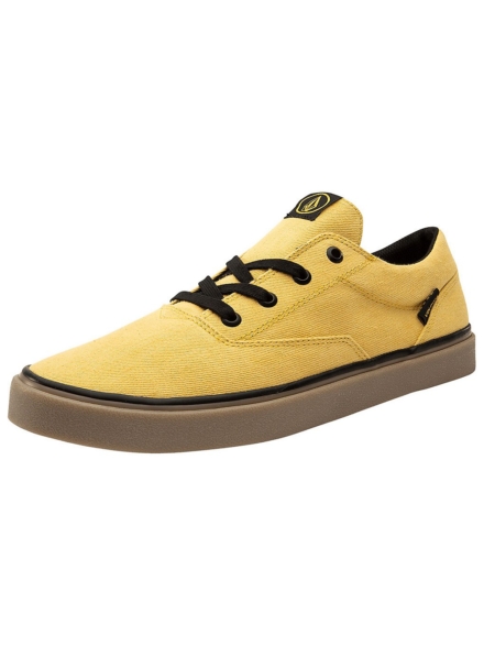 Volcom Draw Lo Sneakers geel