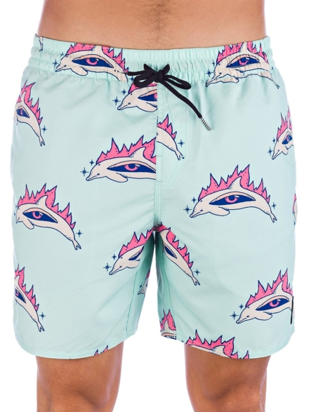 Volcom Bottle O 17" Boardshorts blauw