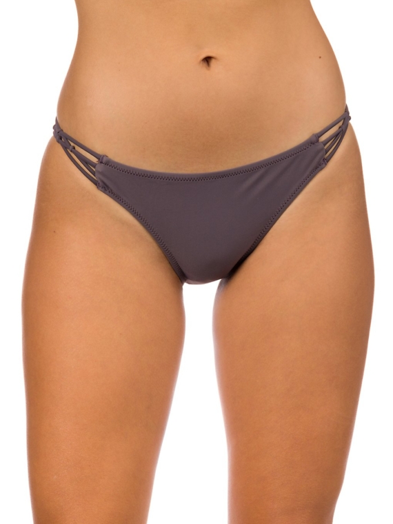 Volcom Simply Solid Full Bikini Bottom grijs