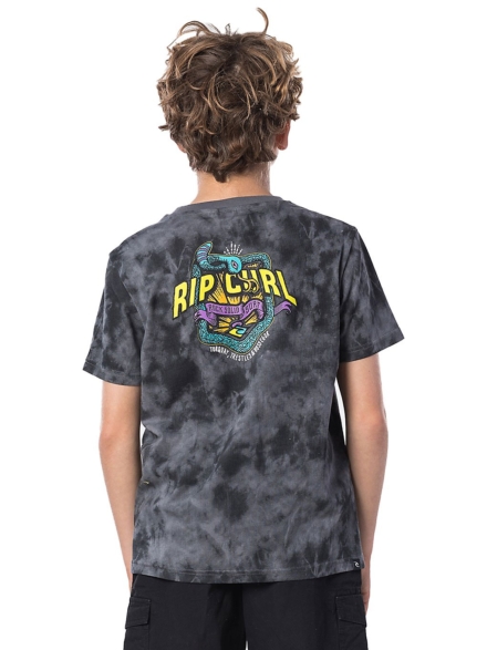 Rip Curl Tie And Dyed T-Shirt zwart
