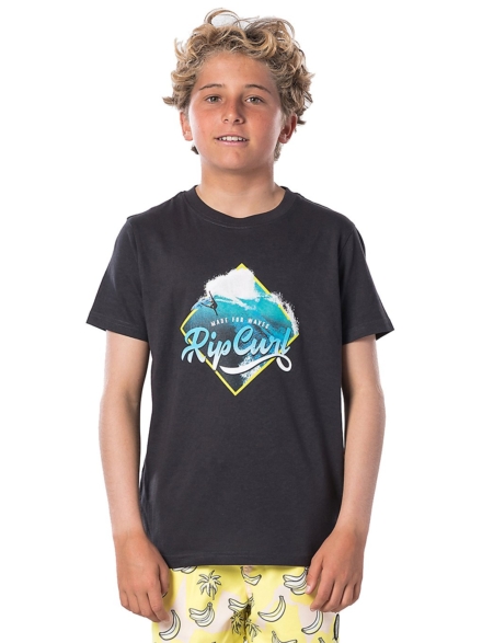 Rip Curl Action Photo T-Shirt zwart