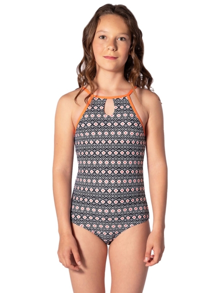 Rip Curl Odesha Geo Swimsuit zwart