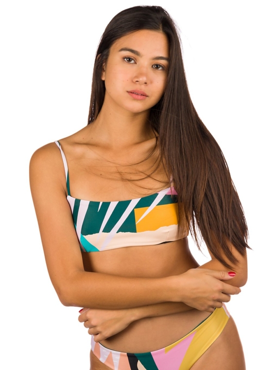 Rip Curl Into The Abyss Bandeau Bikini Top patroon