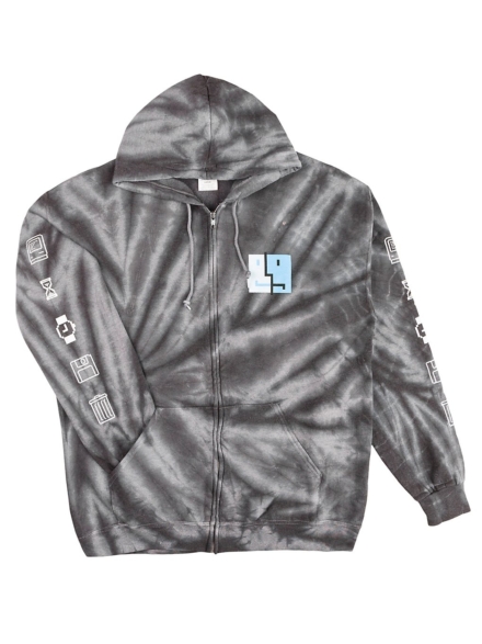 Moodswings 65K Modem Zip Hoodie zwart