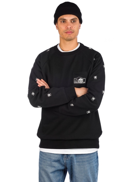 Lurking Class Spiders Raglan Trui zwart
