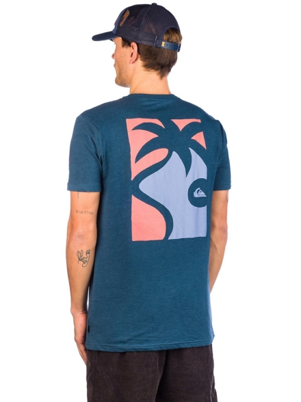 Quiksilver Morning Bird T-Shirt blauw