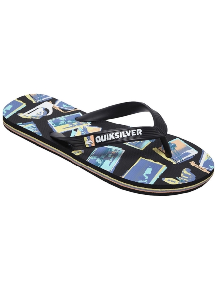 Quiksilver Molokai Vacancy slippers zwart