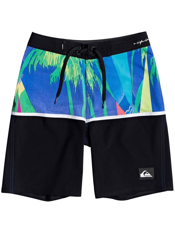Quiksilver Highline Division 18 Boardshorts zwart