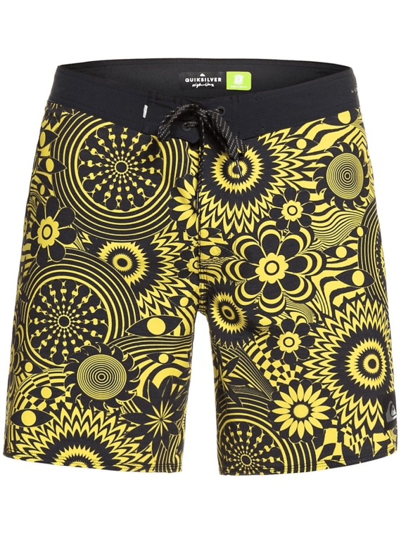 Quiksilver Highline Expanded Mind 17 Boardshorts geel