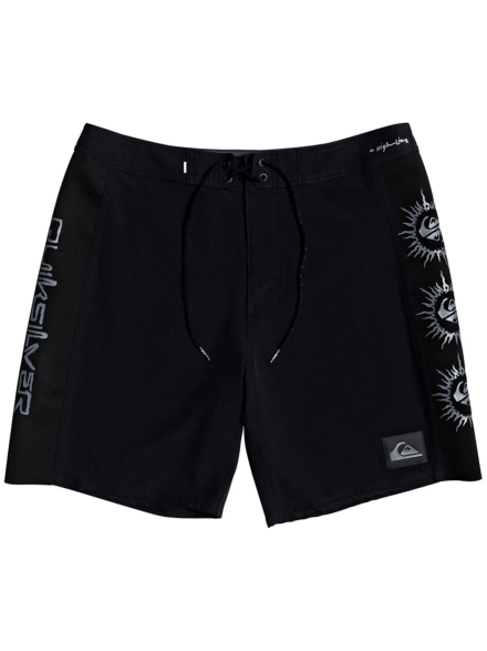 Quiksilver Highline Rave Arch 18 Boardshorts zwart
