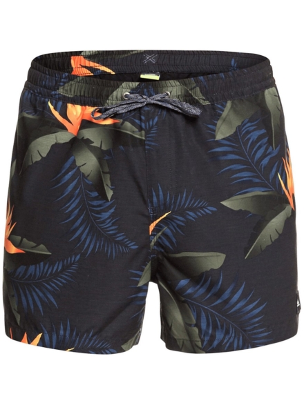Quiksilver Poolsider Volley 15 Boardshorts zwart
