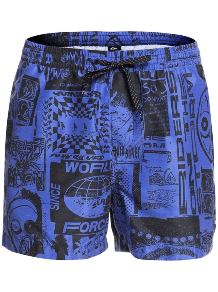 Quiksilver No Destination Volley 15 Boardshorts zwart