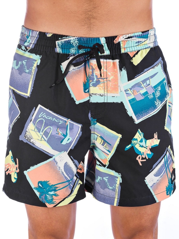 Quiksilver Vacancy Volley 16 Boardshorts zwart