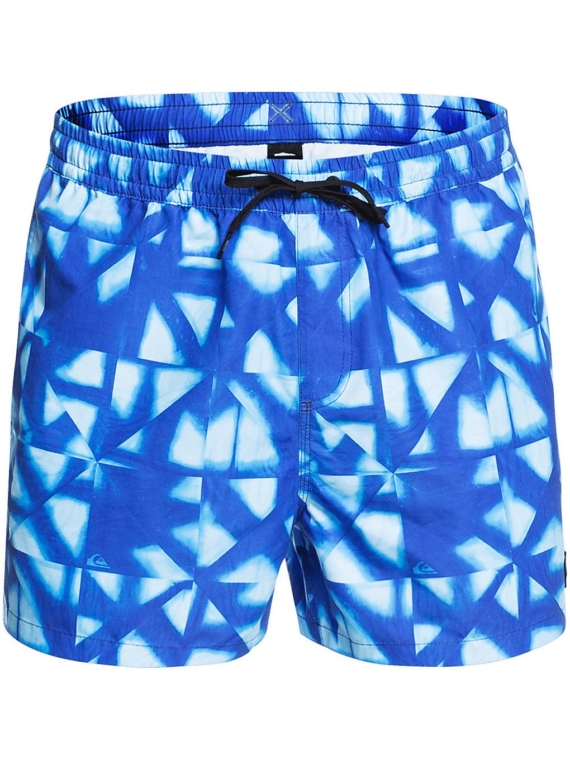 Quiksilver Dye Check Volley 15 Boardshorts blauw