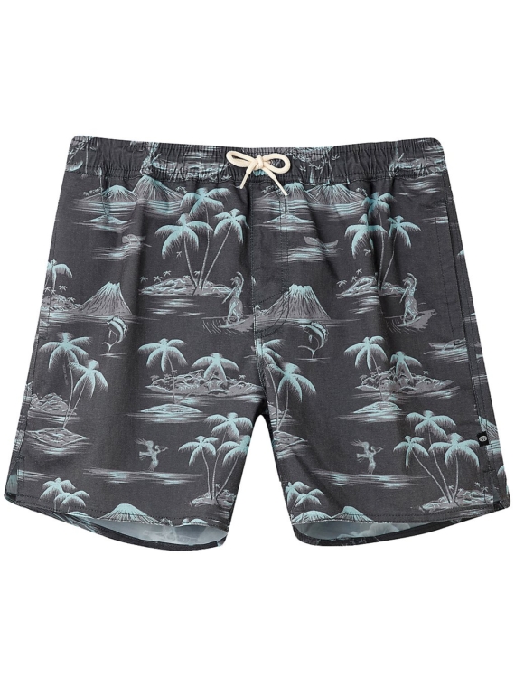 Animal Del Sur Boardshorts zwart