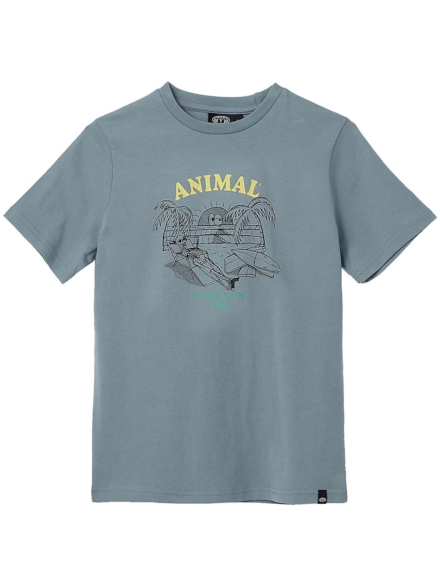 Animal Chilling T-Shirt grijs