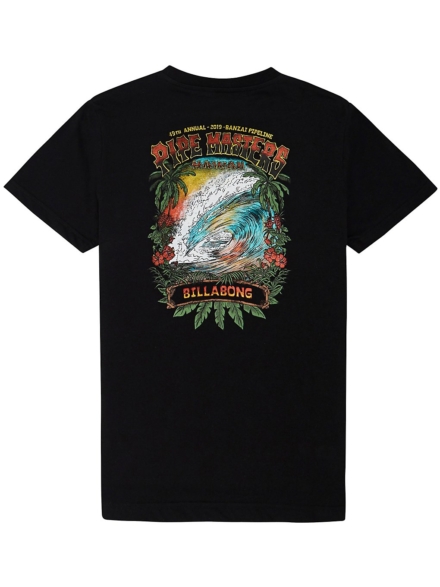 Billabong Pipe Master Tube T-Shirt zwart