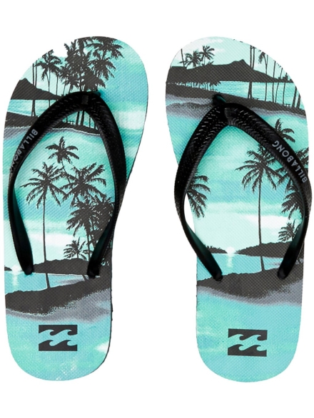 Billabong Tides Print slippers blauw