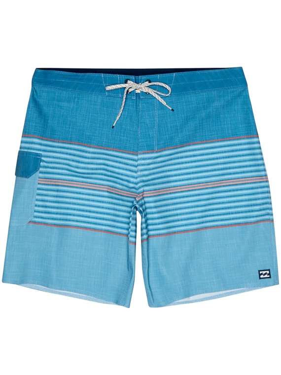 Billabong All Day Heather Stripe Pro Boardshorts blauw