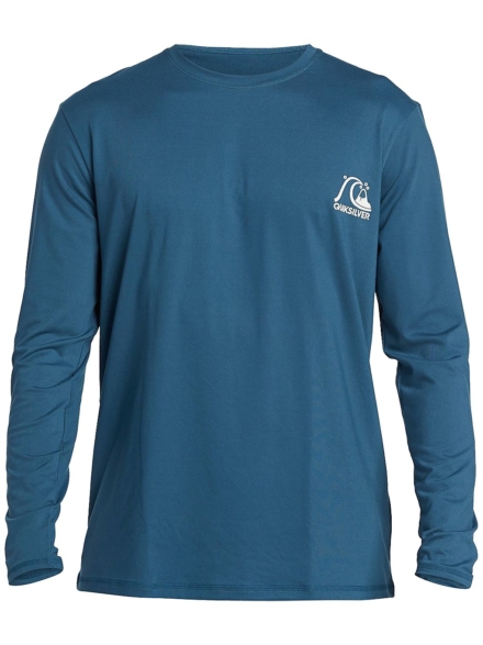 Quiksilver Heritage Longsleeve Lycra blauw