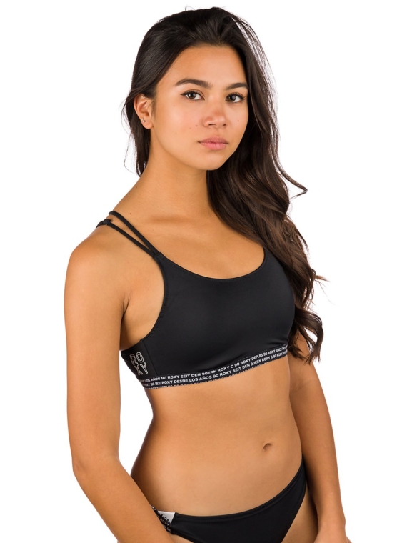 Roxy Fitness Bsc Bikini Top zwart