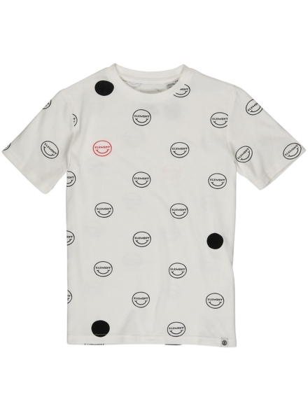Element Calvin Crew T-Shirt wit