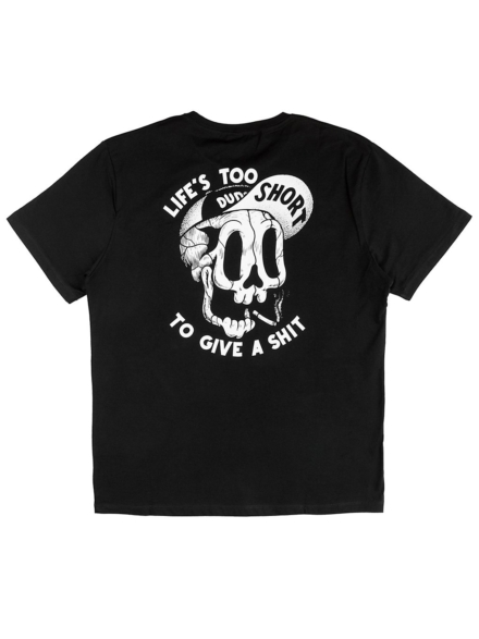 The Dudes Too Short Smokes T-Shirt zwart
