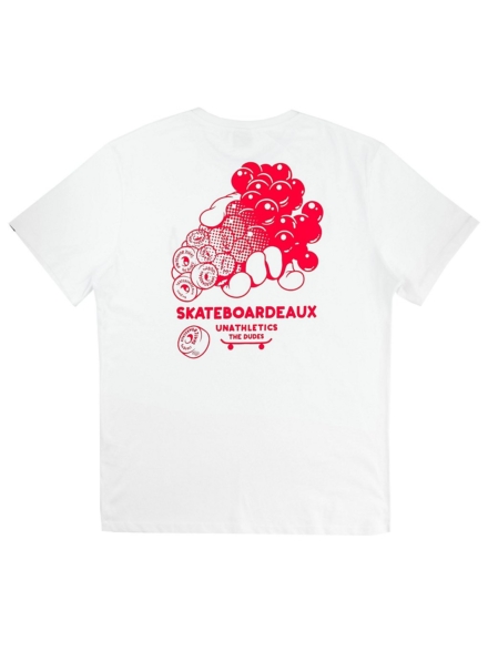 The Dudes Skateboardeaux T-Shirt wit